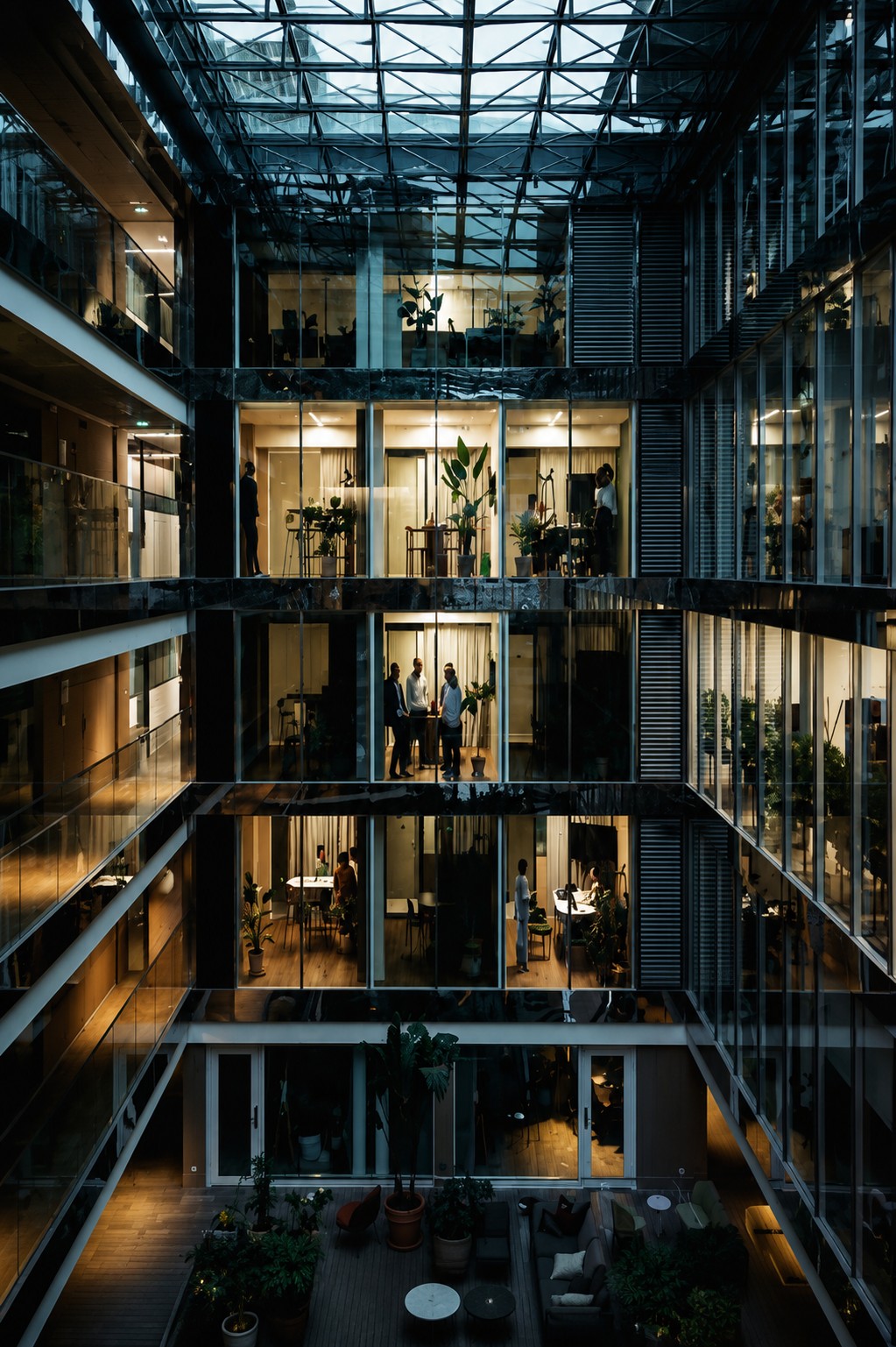 Équipe industrielle travaillant à la structuration d’un groupe de PME techniques